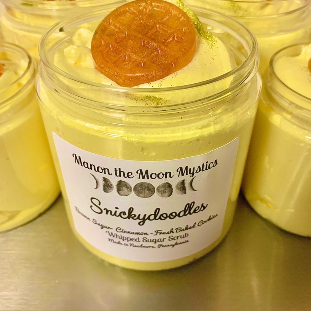 Snickydoodles whipped sugar scrub